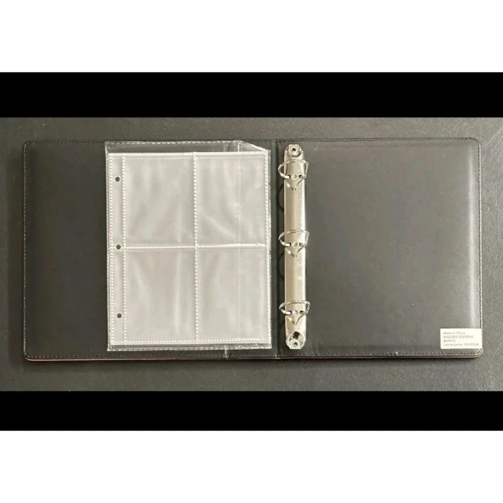 4X Topps 2026 Official Collectors Binder & 10 Pages. 40 Total Pages